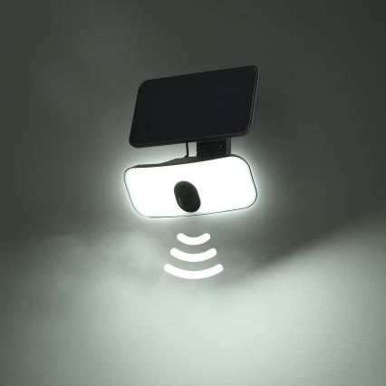 Brilagi - LED zonne-wandlamp met bewegings- en schemersensor ROOF LED/13W/5V 4000 mAh IP65