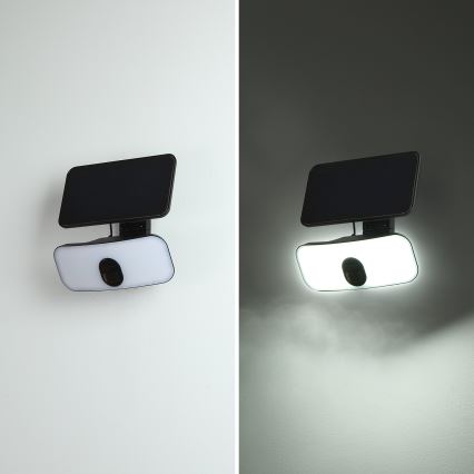 Brilagi - LED zonne-wandlamp met bewegings- en schemersensor ROOF LED/13W/5V 4000 mAh IP65
