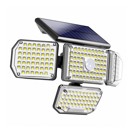 Brilagi - LED zonne-wandlamp met bewegings- en schemersensor WALLIE LED/5W/5,5V 2400 mAh IP65