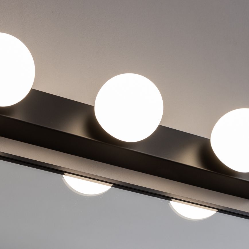 BRILAGI - ENSEMBLE 2x Applique murale LED pour salle de bains HOLLYWOOD 3xLED/3W/230V 39 cm IP44 noires