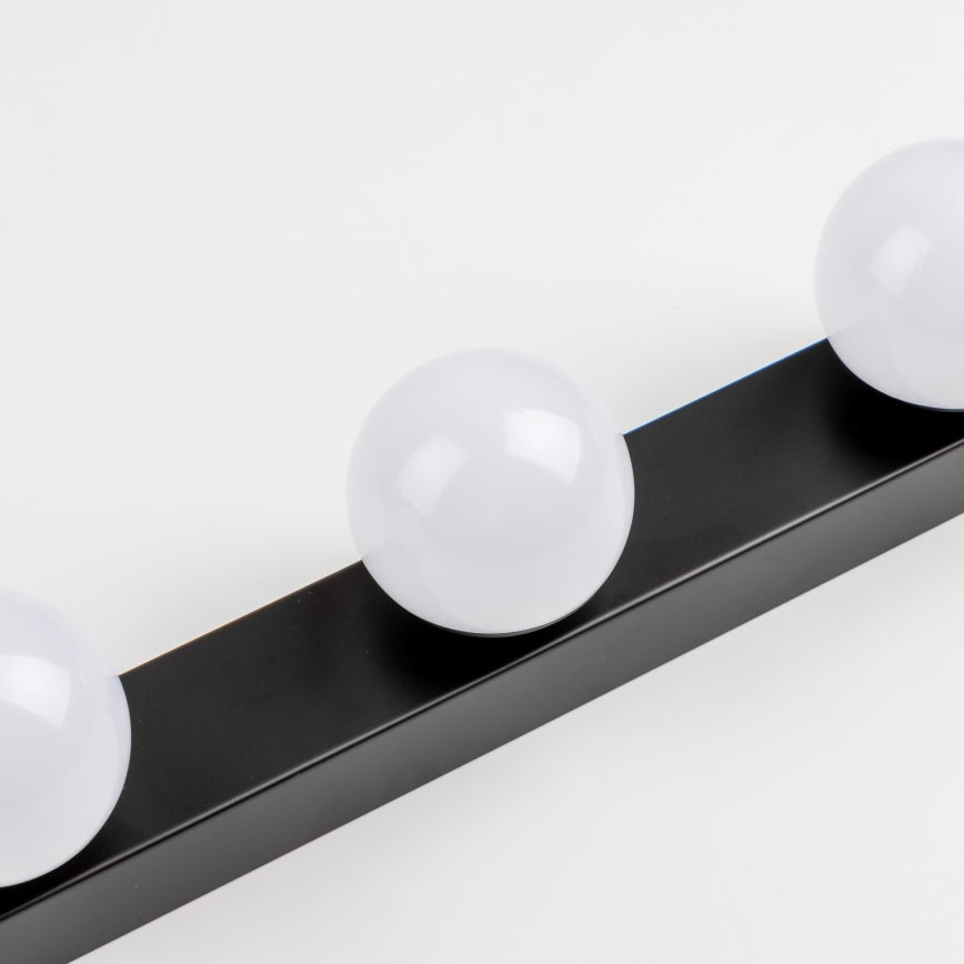 BRILAGI - ENSEMBLE 2x Applique murale LED pour salle de bains HOLLYWOOD 3xLED/3W/230V 39 cm IP44 noires