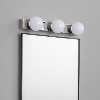 BRILAGI - LOT DE 2 appliques murales LED pour salle de bains HOLLYWOOD 3xLED/3W/230V 39 cm IP44 chrome brillant
