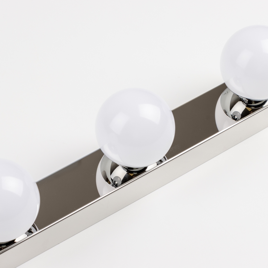 BRILAGI - LOT DE 2 appliques murales LED pour salle de bains HOLLYWOOD 3xLED/3W/230V 39 cm IP44 chrome brillant