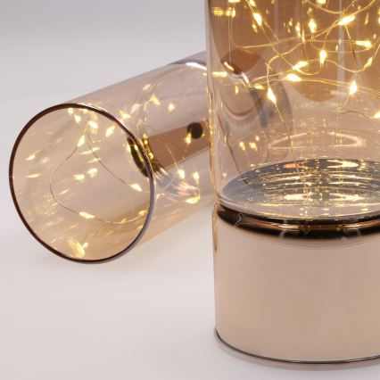 Brilagi - LOT DE 2 décorations de Noël LED, alimentation 3xAA + 2xAA