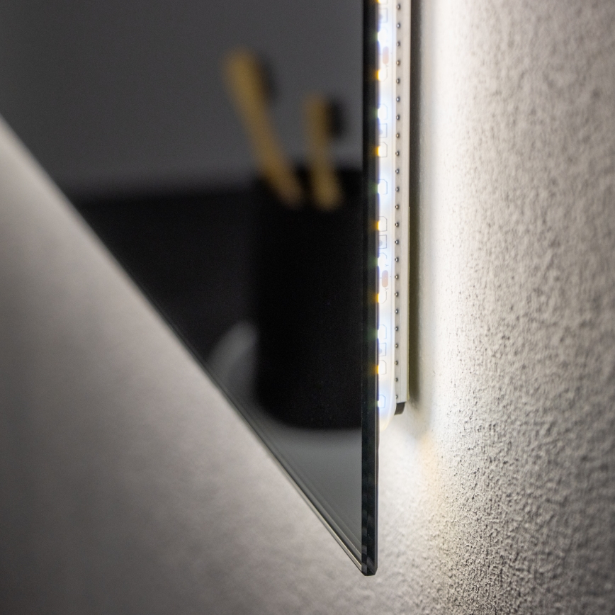Brilagi - LED-badkamerspiegel LUCE LED/28W/230V 60x80 cm IP44 CRI 90 dimbaar + CCT