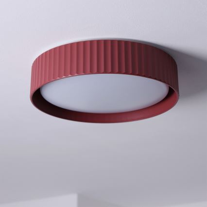 Brilagi - LUCIA LED-plafondlamp 24W/230V, Ø 31 cm, rood