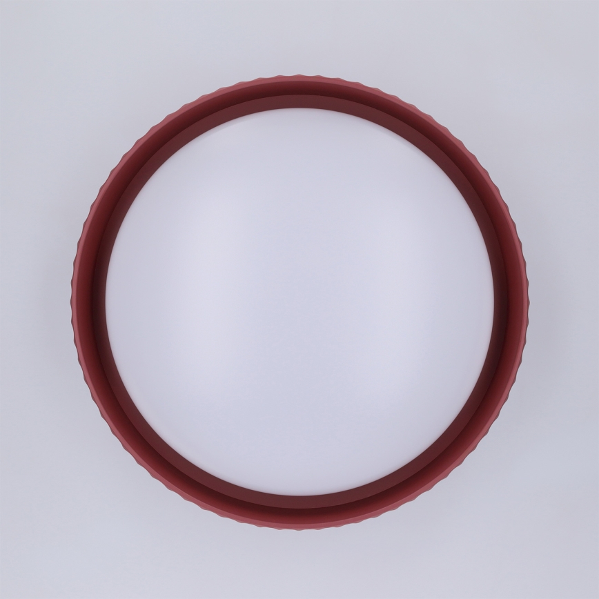 Brilagi - LUCIA LED-plafondlamp 24W/230V, Ø 31 cm, rood