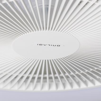 Brilagi - Luminaire à intensité variable avec ventilateur AURA LED/38W/230V 3000-6000K blanc + télécommande