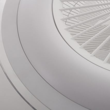 Brilagi - Luminaire à intensité variable avec ventilateur RONDA LED/48W/230V 3000-6000K blanc + télécommande