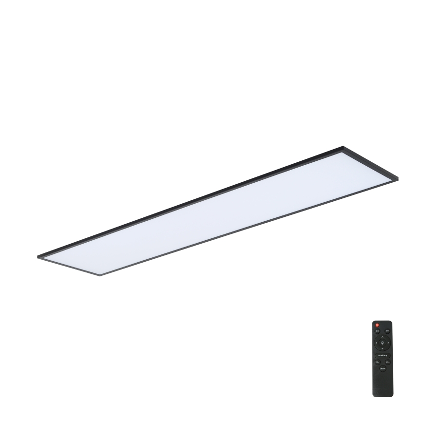 Brilagi - Plafonnier à intensité variable SLIMFRAME LED/58W/230V 120x30 cm 3000-6000K noir + Télécommande
