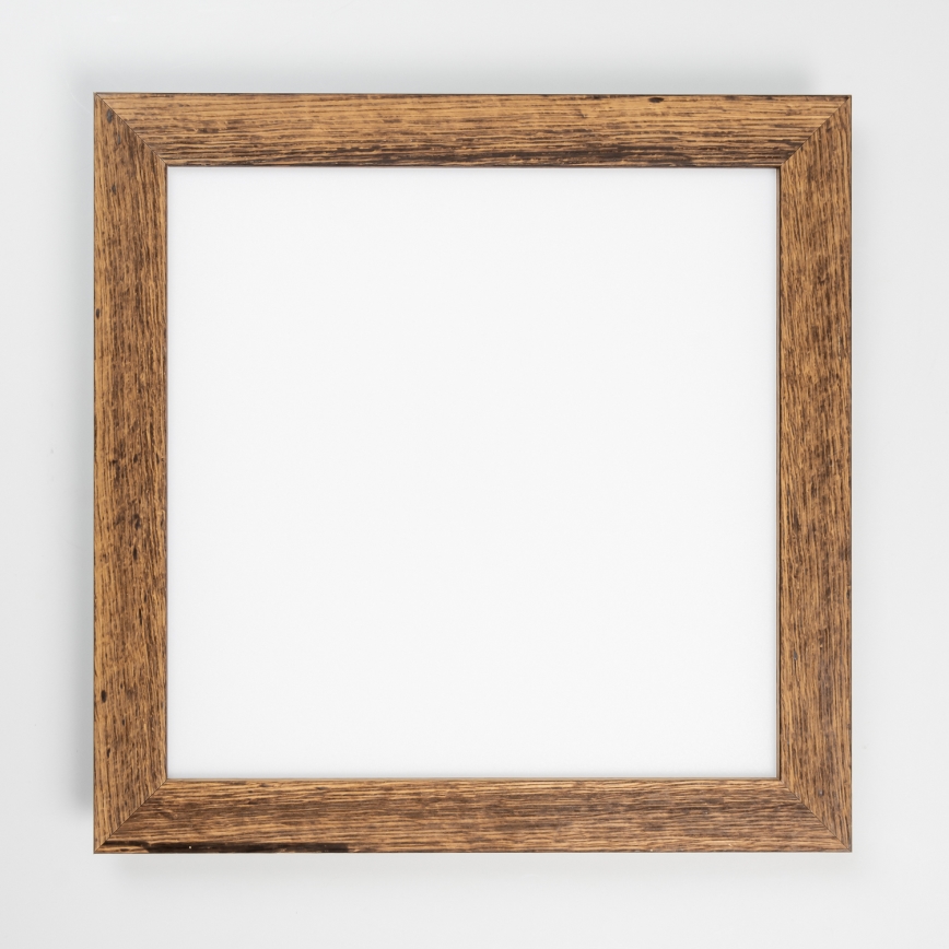 Brilagi - Plafonnier à intensité variable SLIMFRAME WOOD LED/36W/230V 49,5x49,5 cm 3000-6000K marron + Télécommande
