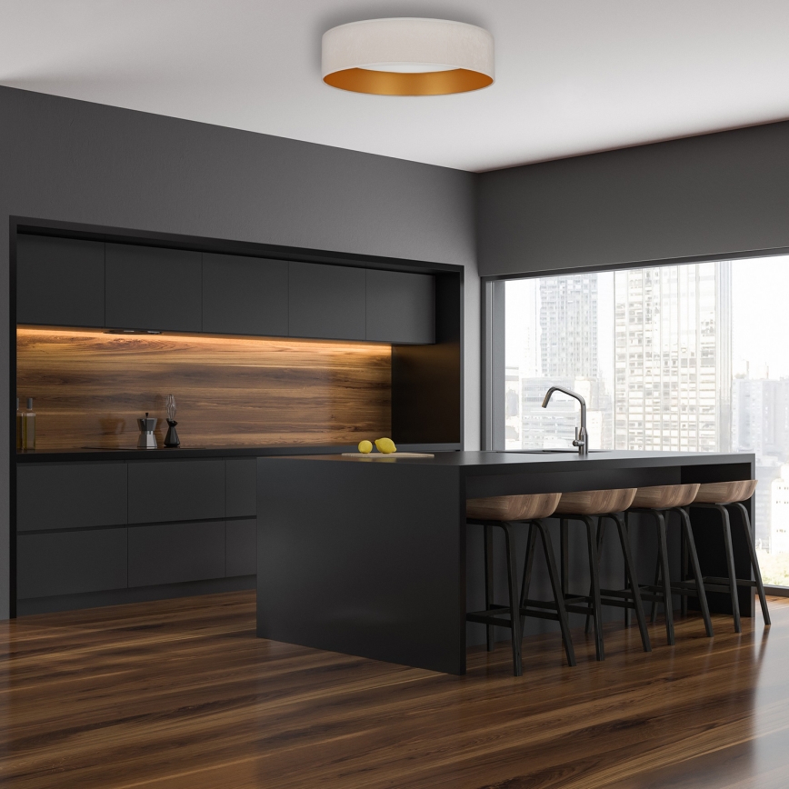 Brilagi - Plafonnier à intensité variable VELVET SMART LED/24W/230V d. 45 cm 2700-6500K Wi-Fi Tuya + Télécommande