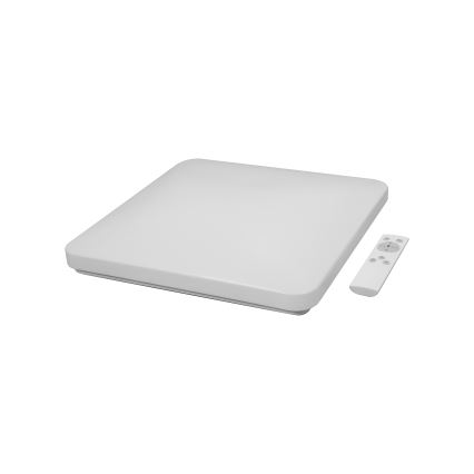 Brilagi - Plafonnier à intensité variable VELVET SQUARE SMART LED/36W/230V 2700-6500K Wi-Fi Tuya + télécommande beige