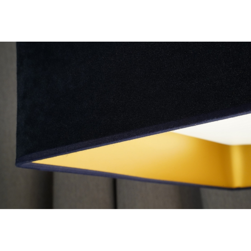 Brilagi - Plafonnier à intensité variable VELVET SQUARE SMART LED/36W/230V 2700-6500K Wi-Fi Tuya + télécommande bleu foncé