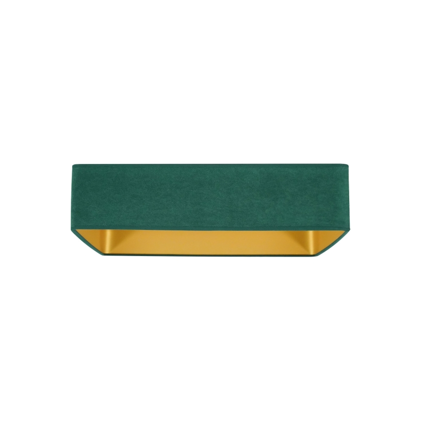 Brilagi - Plafonnier à intensité variable VELVET SQUARE SMART LED/36W/230V 2700-6500K Wi-Fi Tuya + télécommande vert