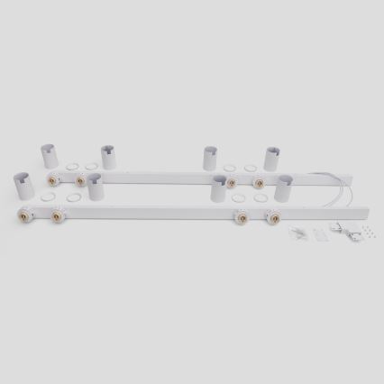 BRILAGI - Luminaire à spots SELE LONG 8xGU10/30W/230V blanc