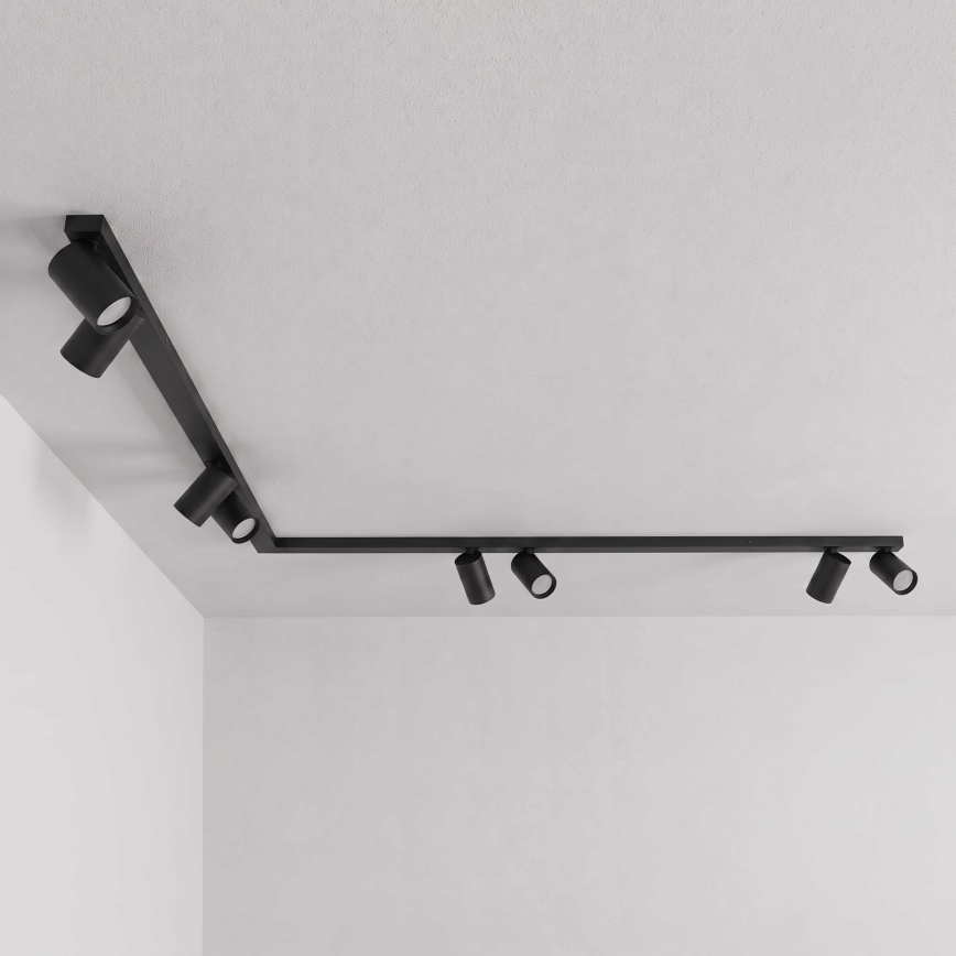 BRILAGI - Luminaire à spots SELE LONG 8xGU10/30W/230V noir