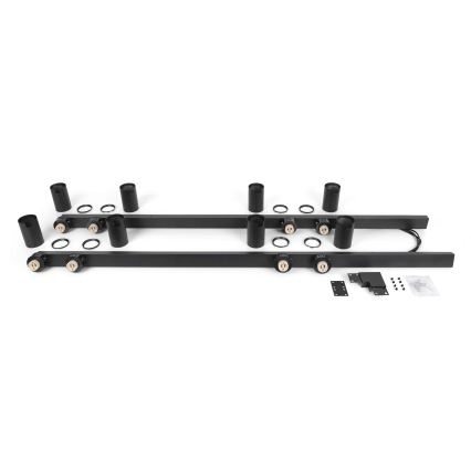 BRILAGI - Luminaire à spots SELE LONG 8xGU10/30W/230V noir