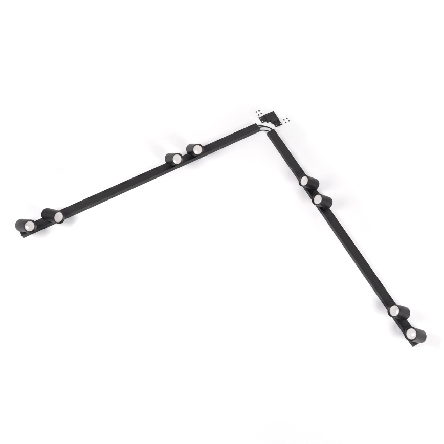BRILAGI - Luminaire à spots SELE LONG 8xGU10/30W/230V noir