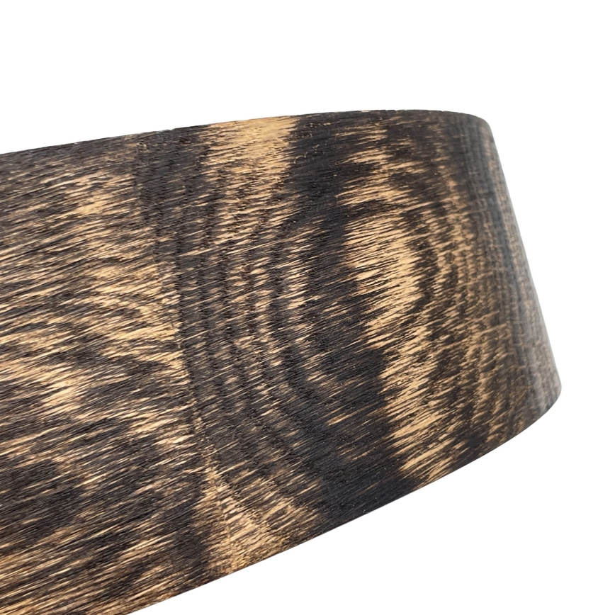 Brilagi - Luminaire de plafond LED CARVALHO SMOKEY LED/20W/230V chêne Ø 27,5 cm