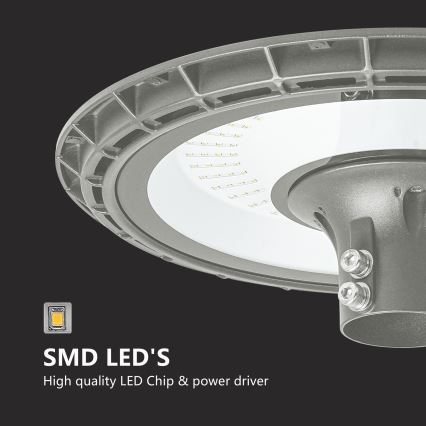 BRILAGI - luminaire de rue LED d'extérieur URBANSPARK LED/120W/230V gris IP65