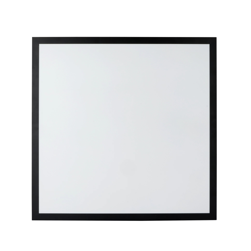 Brilagi - Plafonnier salle de bain à intensité variable FRAME SMART LED/50W/230V 60x60 cm 3000-6000K IP44 noir + télécommande