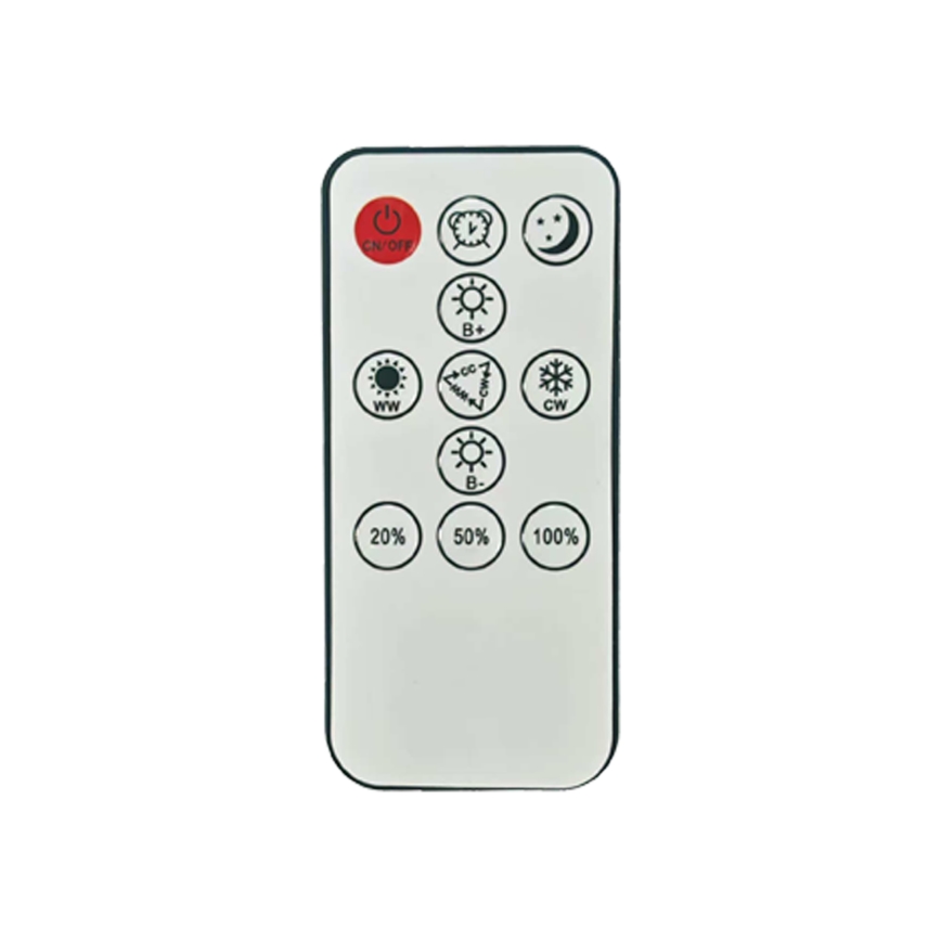 Brilagi - Plafonnier LED dimmable ULTRA SLIM LED/18W/230V 2700-6500K 30x30 cm blanc + télécommande