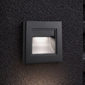 Brilagi - Luminaire d'escalier LED STEP LIGHT LED/1,5W/230V IP44 noir