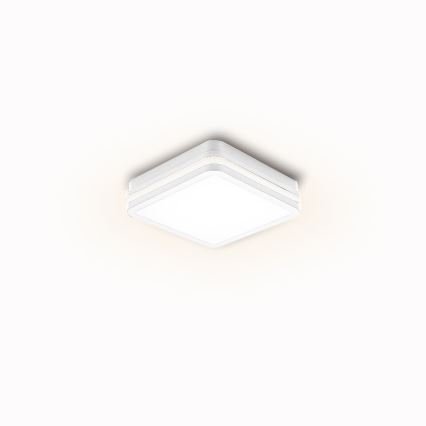 Brilagi - Luminaire d'extérieur à LED avec détecteur BENE LED/24W/230V 26x26 cm blanc IP54