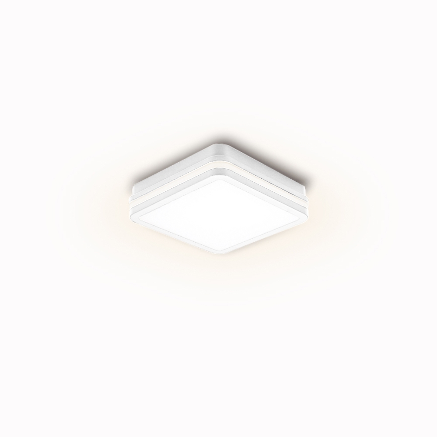 Brilagi - Luminaire d'extérieur à LED avec détecteur BENE LED/24W/230V 26x26 cm blanc IP54