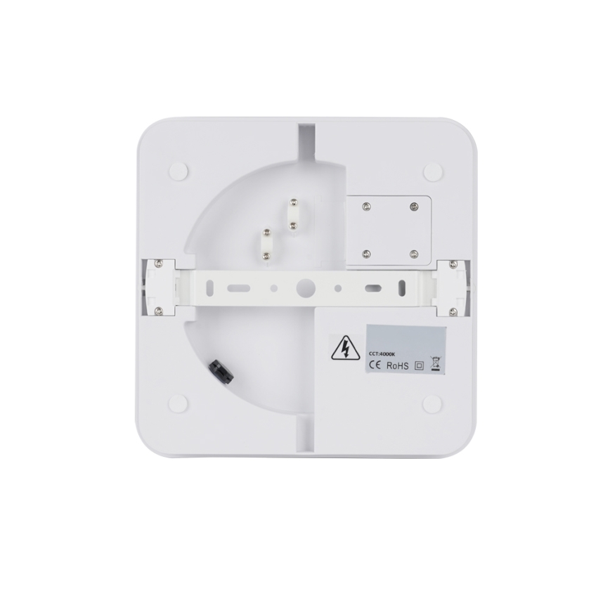 Brilagi - Luminaire d'extérieur à LED avec détecteur BENE LED/24W/230V 26x26 cm blanc IP54