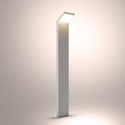 Brilagi - Luminaire d'extérieur RIANO LED/8W/230V argenté IP65 80 cm