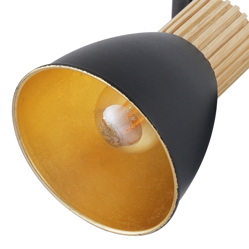 Brilagi - Luminaire directionnel ODENSE 2xE14/10W/230V bois/noir