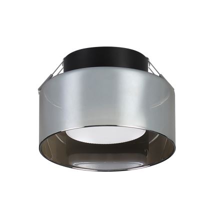 Brilagi - Luminaire encastré AURA LUX 1xGX53/30W/230V Ø 13 cm noir/fumé