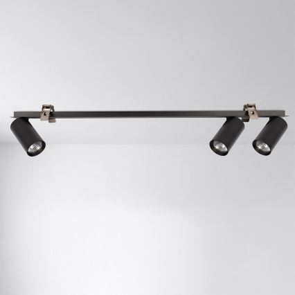Brilagi - Luminaire encastré SELE 3xGU10/30W/230V noir
