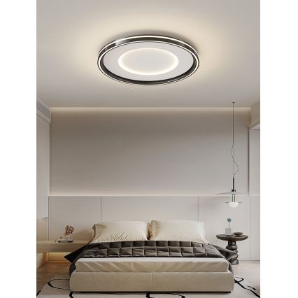 Brilagi - Plafonnier LED dimmable TRIVARO LED/56W/230V 3000-6000K Ø 30 cm + télécommande