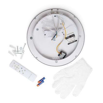 Brilagi - Plafonnier LED dimmable TRIVARO LED/56W/230V 3000-6000K Ø 30 cm + télécommande