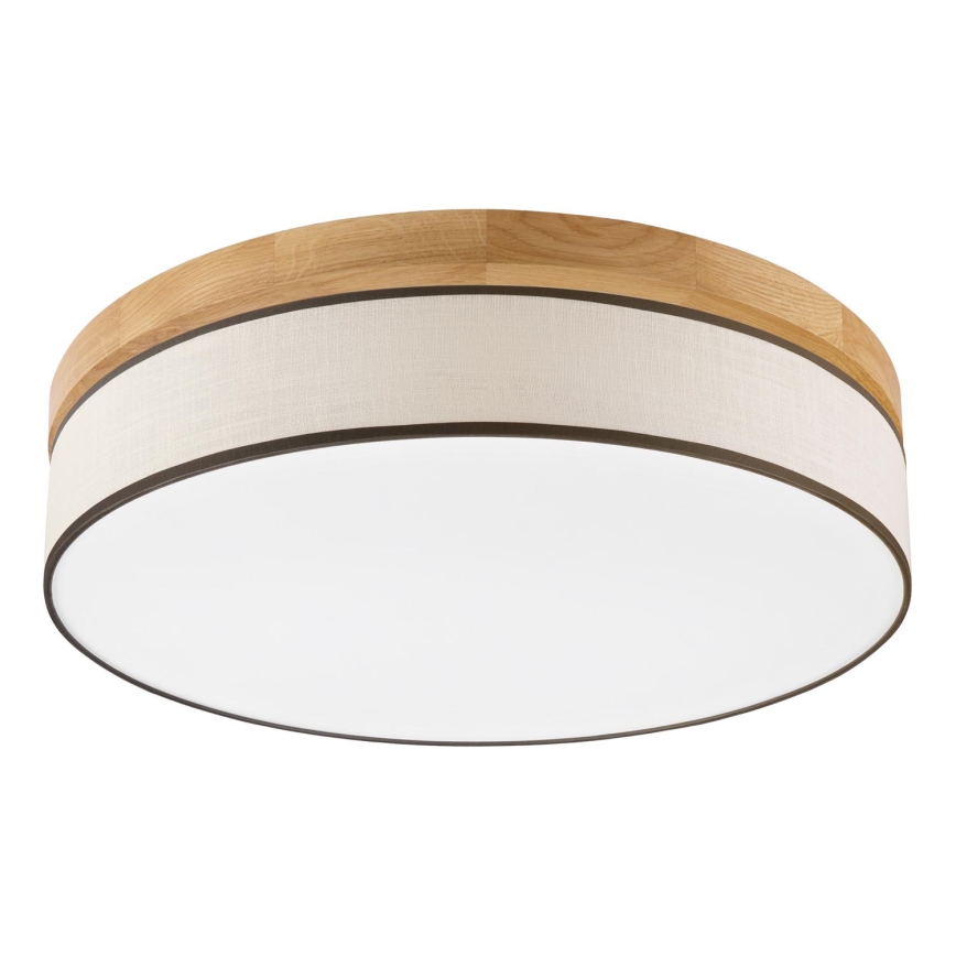 Brilagi - Luminaire LED BELLADONNA LED/36W/230V Ø 50 cm crème/chêne