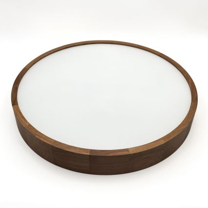 Brilagi - Luminaire LED de plafond CARVALHO 4xE27/60W/230V en chêne cerisier Ø 57,5 cm