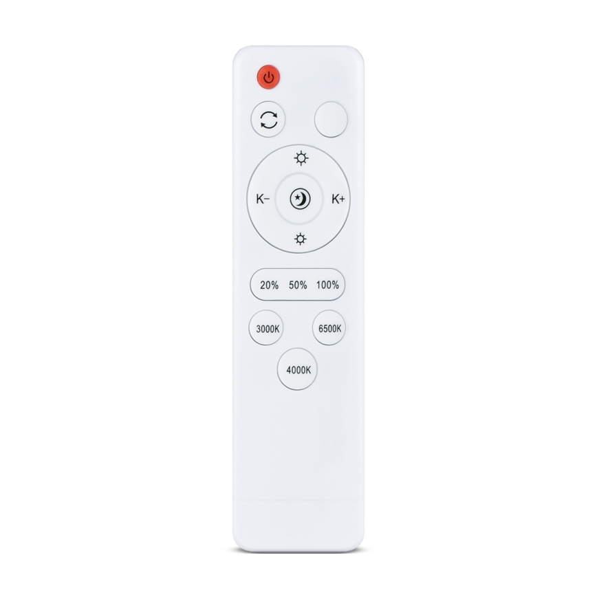 Brilagi - Plafonnier LED dimmable ALSON LED/72W/230V 3000-6500K chêne Ø 78 cm + télécommande