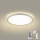 Brilagi - Luminaire LED dimmable avec capteur de mouvement et crépuscule ULTRA SLIM LED/18W/230V Ø 30 cm + télécommande