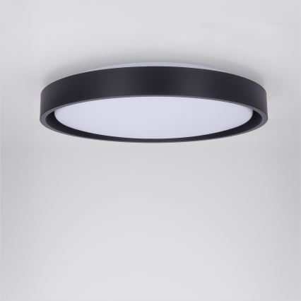Brilagi - Plafonnier LED dimmable MATTEO LED/48W/230V 3000-6500K Ø 41 cm noir + télécommande