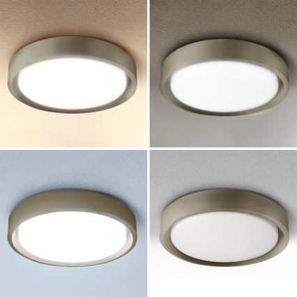 Brilagi - Plafonnier LED dimmable MATTEO LED/48W/230V 3000-6500K Ø 41 cm taupe + télécommande