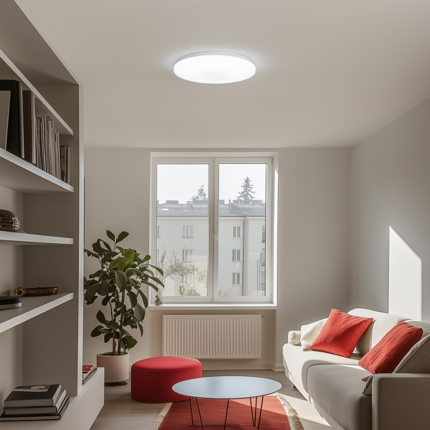 Brilagi - Plafonnier LED dimmable MILKY WAY LED/24W/230V 3000–6500K Ø 38 cm + télécommande