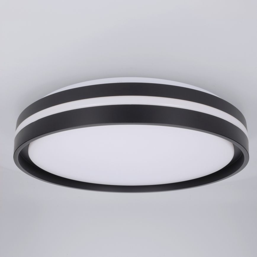 Brilagi - Plafonnier LED dimmable NAOMI LED/48W/230V 3000-6500K Ø 39 cm noir + télécommande