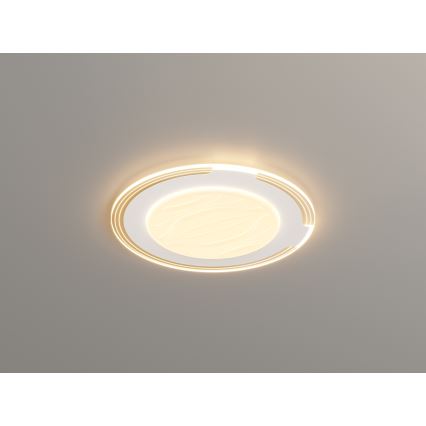 Brilagi - Plafonnier LED dimmable ORELIS LED/80W/230V 3000-6000K Ø 50 cm + télécommande