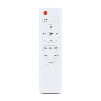 BRILAGI - Plafonnier LED dimmable PILANA LED/72W/230V 3000-6500K chêne/beige Ø 80 cm + télécommande