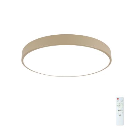 Brilagi - Plafonnier LED dimmable POOL LED/60W/230V 3000-6000K Ø 50 cm beige + télécommande
