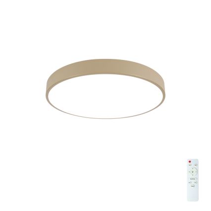 Brilagi - Plafonnier LED dimmable POOL LED/60W/230V 3000–6000K Ø 60 cm beige + télécommande