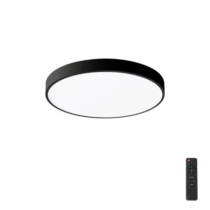 Brilagi - Plafonnier LED dimmable POOL LED/60W/230V 3000-6000K Ø 60 cm noir + télécommande